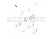 Gear Change Drum/Shift Fork(s) - Kawasaki KLX250 (KLX250-E2) 1994