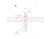 Shock Absorber(s) - Kawasaki KLX250 (KLX250-E2) 1994