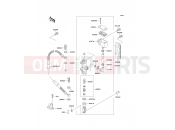 Rear Master Cylinder - Kawasaki KLX250 (KLX250-E2) 1994