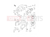 Headlight(s) - Kawasaki KLX250 (KLX250-E2) 1994