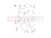 Ignition Switch - Kawasaki KLX250 (KLX250-E2) 1994