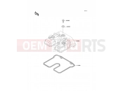 Cylinder Head Cover - Kawasaki D-TRACKER (KLX250-J2) 1999