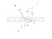 Brake Pedal - Kawasaki D-TRACKER (KLX250-J2) 1999
