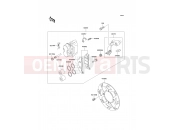 Front Brake - Kawasaki D-TRACKER (KLX250-J2) 1999