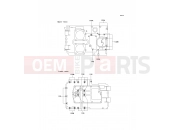 Crankcase Bolt Pattern - Kawasaki ER-5 (ER500-C3) 2003