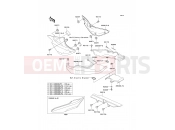 Side Covers/Chain Cover - Kawasaki ER-5 (ER500-C3) 2003