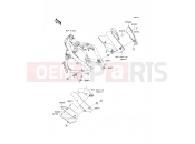 Cowling(Center) - Kawasaki ER-6f ABS (EX650D9F) 2009