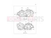 Crankcase Bolt Pattern - Kawasaki VN2000 CLASSIC (VN2000H9F) 2009