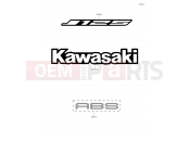 Decals(Green) - Kawasaki J125 (SC125CHFA) 2017