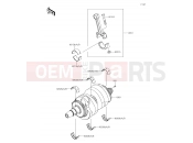 Crankshaft - Kawasaki NINJA 650 (EX650KHF) 2017