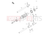 Gear Change Drum/Shift Fork(s) - Kawasaki NINJA 650 (EX650KHF) 2017