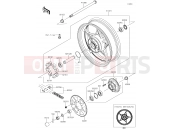 Rear Hub - Kawasaki NINJA 650 (EX650KHF) 2017