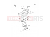 Cylinder/Piston(s) - Kawasaki ER-6f (EX650CBF) 2011