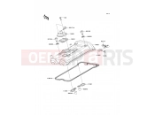 Cylinder Head Cover - Kawasaki ER-6f ABS (EX650DBF) 2011