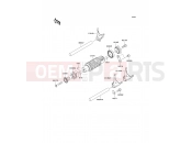 Gear Change Drum/Shift Fork(s) - Kawasaki ER-6f ABS (EX650DBF) 2011