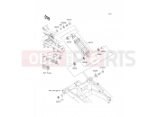 Suspension/Shock Absorber - Kawasaki ER-6f ABS (EX650DBF) 2011
