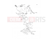 Side Covers/Chain Cover - Kawasaki ER-6f ABS (EX650DBF) 2011