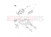 Swingarm - Kawasaki VERSYS (KLE650CBF) 2011