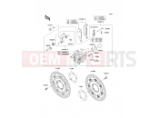 Front Brake - Kawasaki VERSYS (KLE650CBF) 2011