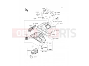 Air Cleaner - Kawasaki VERSYS ABS (KLE650DBF) 2011