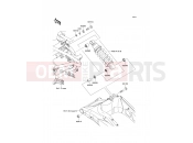 Suspension/Shock Absorber - Kawasaki VERSYS ABS (KLE650DBF) 2011