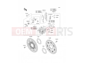 Front Brake - Kawasaki VERSYS ABS (KLE650DBF) 2011