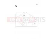 Seat - Kawasaki VERSYS ABS (KLE650DBF) 2011