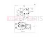 KAWASAKI 2011 Crankcase Bolt Pattern