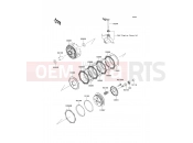 KAWASAKI D-TRACKER 125 (KLX125DCF) Clutch