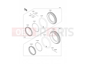 KAWASAKI D-TRACKER 125 (KLX125DCF) Tires