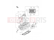 Cylinder Head - Kawasaki ER-6f (EX650ECF) 2012