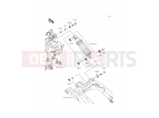 Suspension/Shock Absorber - Kawasaki ER-6f (EX650ECF) 2012