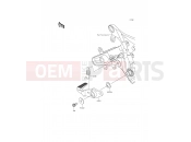 Brake Pedal - Kawasaki ER-6f (EX650ECF) 2012