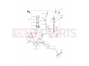 Rear Master Cylinder - Kawasaki ER-6f (EX650ECF) 2012