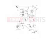 KAWASAKI 2012 Rear Master Cylinder