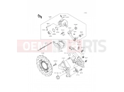 KAWASAKI 2012 Rear Brake