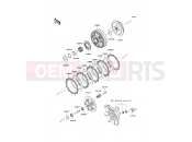 Clutch - Kawasaki NINJA 250R (EX250KCF) 2012