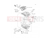 Crankcase - Kawasaki NINJA 250R (EX250KCF) 2012