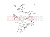 Frame Fittings - Kawasaki NINJA 250R (EX250KCF) 2012