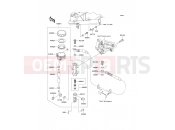 Rear Master Cylinder - Kawasaki NINJA 250R (EX250KCF) 2012