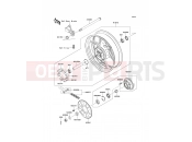 KAWASAKI 2012 Rear Hub