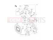 KAWASAKI 2012 Rear Brake