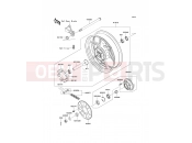 KAWASAKI 2012 Rear Hub