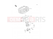 Cylinder/Piston(s) - Kawasaki D-TRACKER 125 (KLX125DDF) 2013