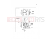 KAWASAKI 2013 Crankcase Bolt Pattern