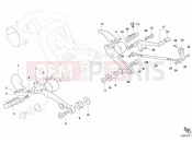 DUCATI Monster S2R 1000 FOOTREST » FRAME
