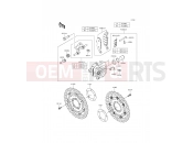 Front Brake - Kawasaki ER-6f (EX650EEF) 2014