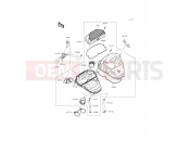 Air Cleaner - Kawasaki ER-6f ABS (EX650FFF) 2015