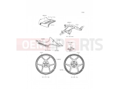 KAWASAKI 2016 Decals(White)