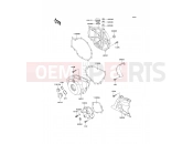 Engine Cover(s) - Kawasaki KLE500 (KLE500-A3) 1993